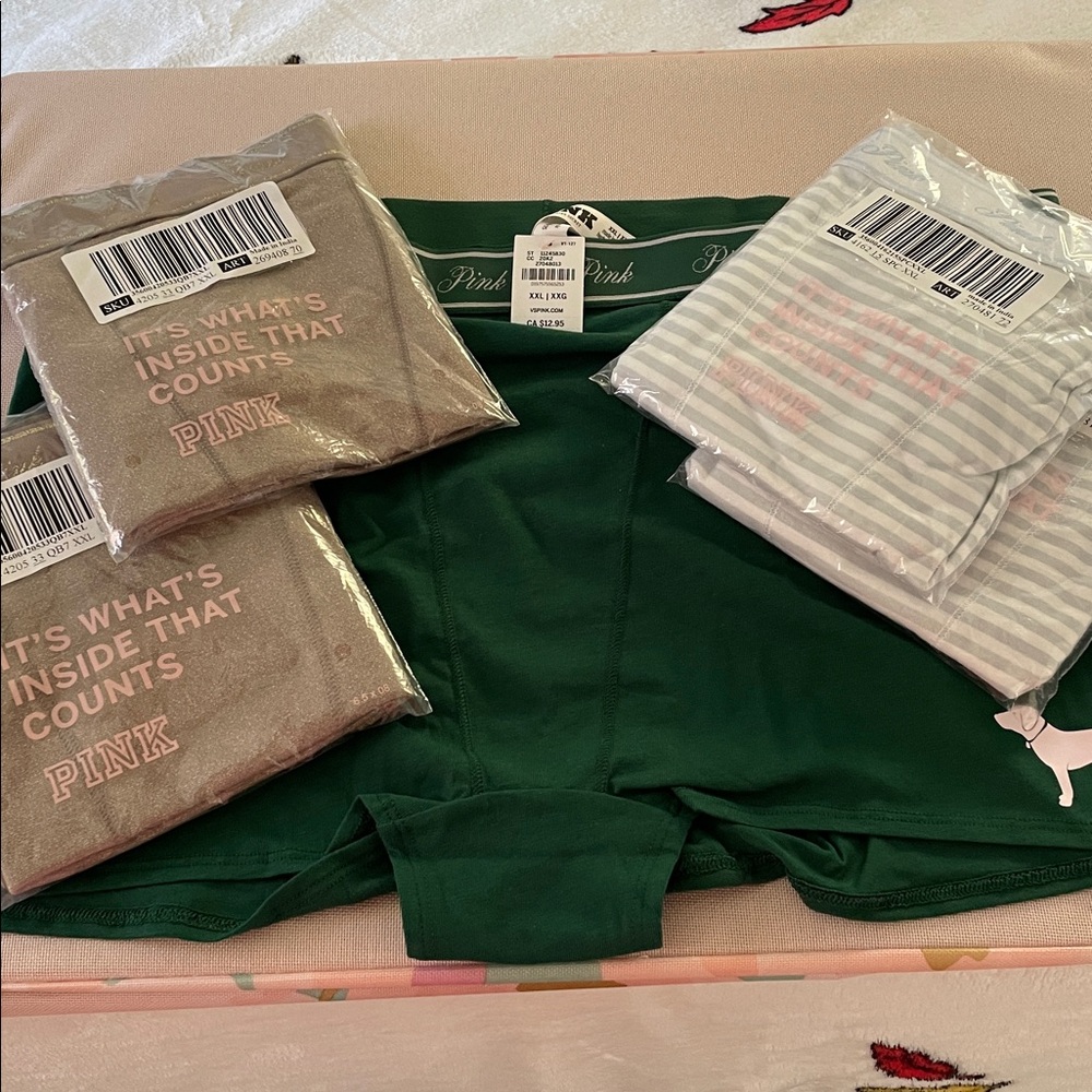 PINK Victoria's Secret Boy Shorts